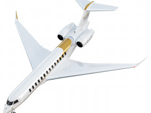 Bombardier Global 7500 aircraft 3D Modell
