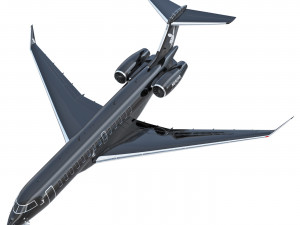 Playboy Big Bunny airplane 3D Model
