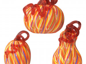 Glass pumpkins 3D Model