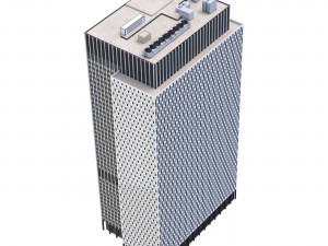 Building 100 Worth St New York Modello 3D
