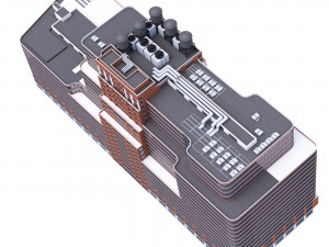 Starrett Lehigh New York Building 3D Model