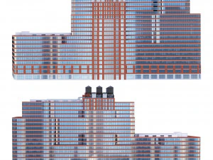 Starrett Lehigh New York Building 3D Model