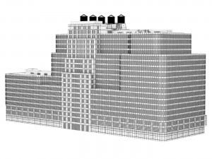 Starrett Lehigh New York Building 3D Model