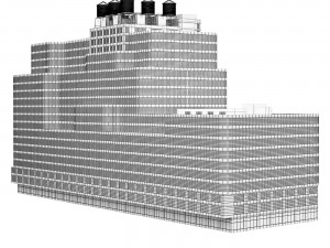Starrett Lehigh New York Building 3D Model