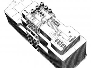 Starrett Lehigh New York Building 3D Model