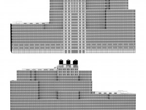 Starrett Lehigh New York Building 3D Model