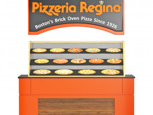 Pizzeria Regina Boston 3D Модель