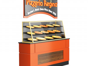 Pizzeria Regina Boston Model 3D