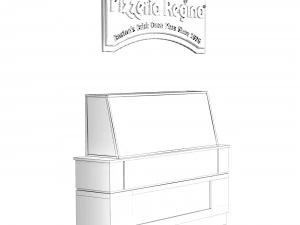 Pizzeria Regina Boston 3D Model