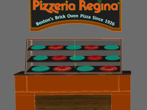 Pizzeria Regina Boston Model 3D