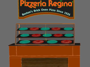 Pizzeria Regina Boston 3D Model