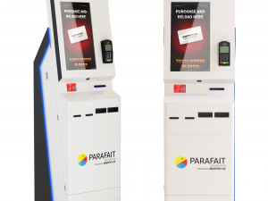 Self-service kiosk Parafait Modèle 3D