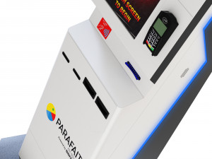 Self-service kiosk Parafait Modèle 3D