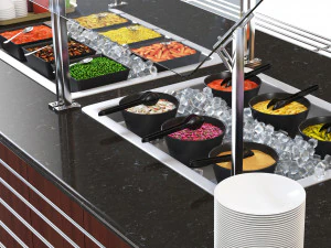 Salad bar 3D Model