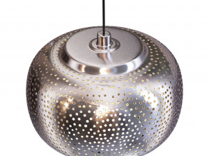 Pepper 1 Light Round Pendant Light Model 3D
