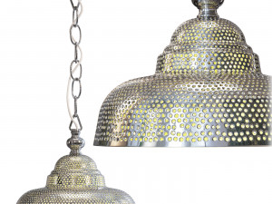 Lowell by Currey Company Pendant Light 3D Model