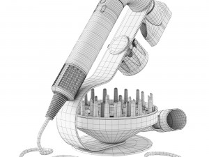 Hairdryer Dyson Supersonic r 3D Model