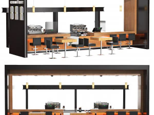 barra central Modelo 3D