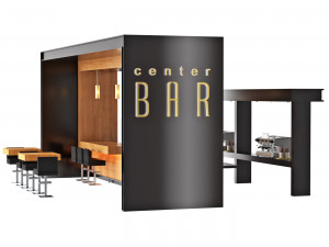 Center bar Model 3D