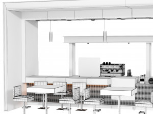 Center bar Model 3D