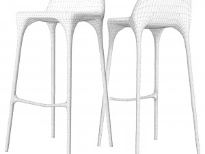 Bar Stool Valentin Loellmann 3D Model