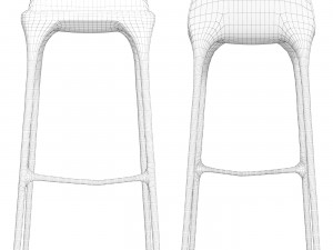 Bar Stool Valentin Loellmann 3D Model