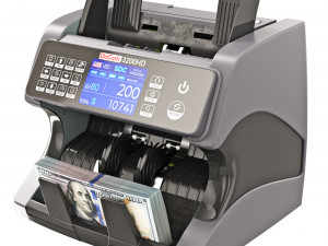 Banknote counter Docash 3200 HD 3D मॉडल
