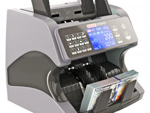 Banknote counter Docash 3200 HD 3D Model