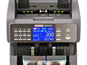 Banknote counter Docash 3200 HD 3D मॉडल