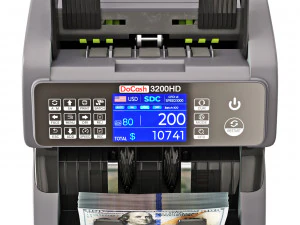 Banknote counter Docash 3200 HD 3D Model
