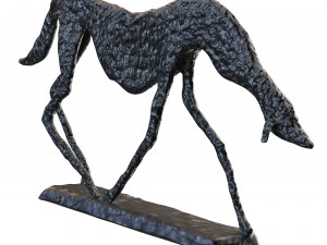 Dog of the Moon sculpture 3D Model