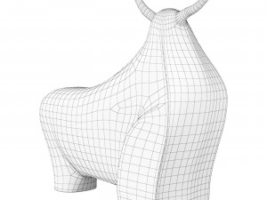 Sculpture Bull Ferdinand Modèle 3D
