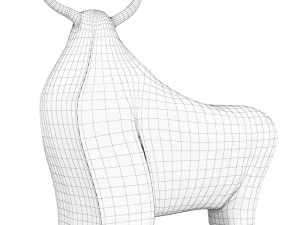 Sculpture Bull Ferdinand 3D Model
