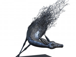 Sculpture Tomohiro Inaba 3 3D Model