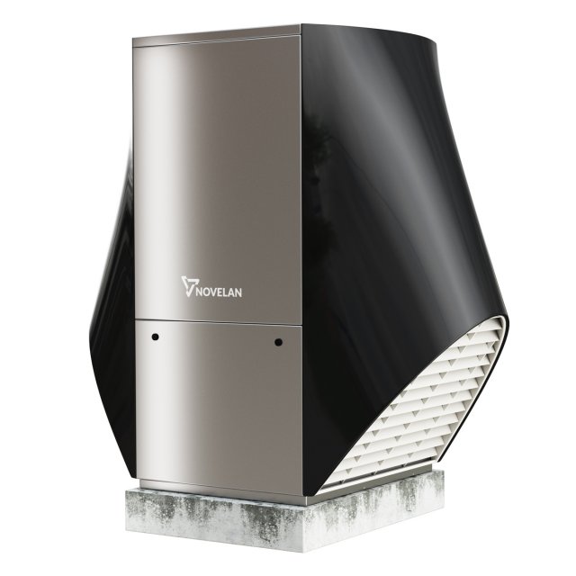 Novelan heat pump Model 3D .c4d .max .obj .3ds .fbx .stl .blend 