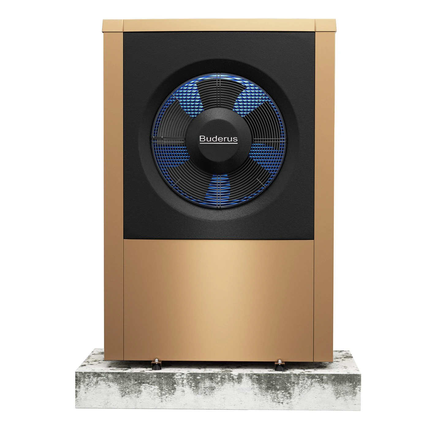 Heat pump Buderus 3D Model .c4d .max .obj .3ds .fbx .stl .blend