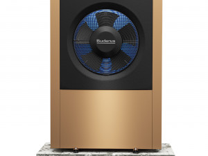 Heat pump Buderus 3D 模型