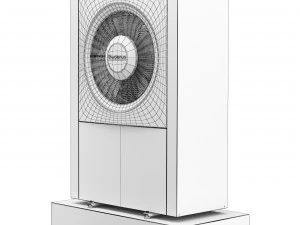 Heat pump Buderus 3D Model