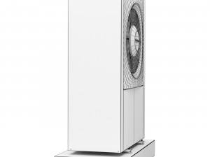 Heat pump Buderus 3D 模型