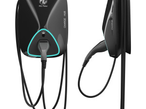Electric vehicle charging station MG hub 3Dモデル
