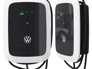 Volkswagen electric vehicle charging station 3Dモデル