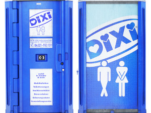 Dry toilet Dixi 3D मॉडल