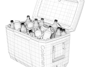 Coleman Cooler Box 70QT Xtreme Cool 3D Model