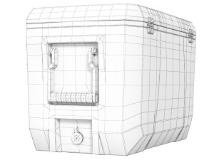 Coleman Cooler Box 70QT Xtreme Cool 3D Model
