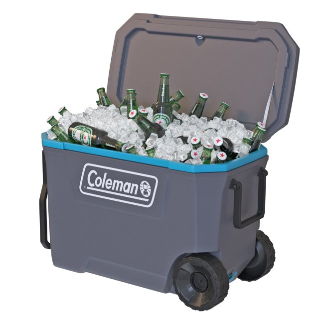 Coleman Cooler Box 62 Series 316 3D मॉडल .c4d .max .obj .3ds .fbx .stl .blend 