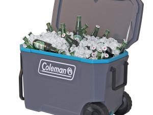 Coleman Cooler Box 62 Series 316 3D मॉडल