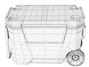 Coleman Cooler Box 62 Series 316 3D मॉडल