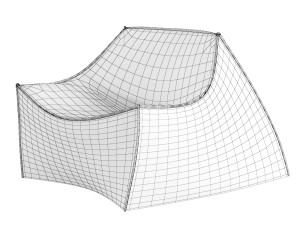 Chaise Ourse Modèle 3D