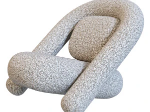 Armchair Bun 3D Model