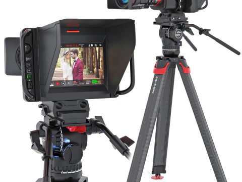 Camera zwarte magie 3D Model